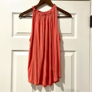 LOFT Womens Fringe Sleeveless Top